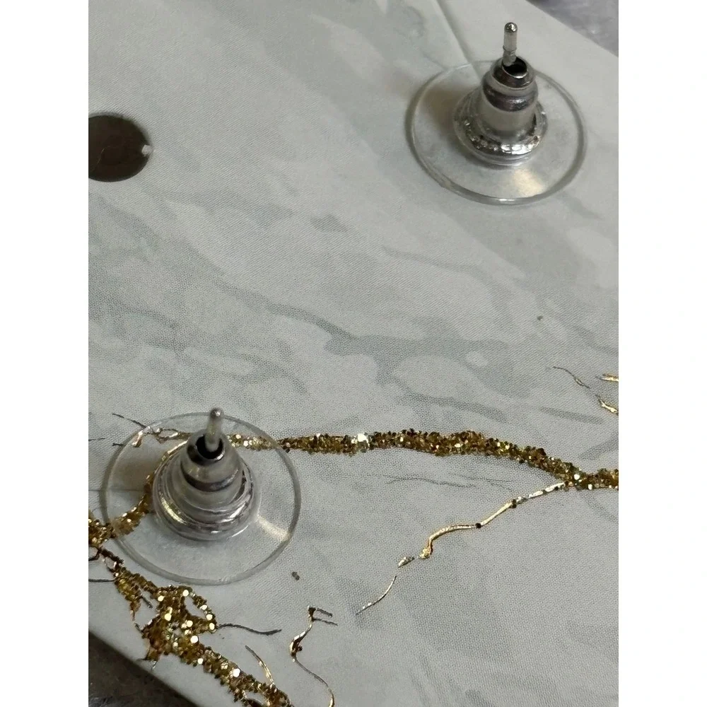 #77. Silver-toned Bunny Dangle Earrings